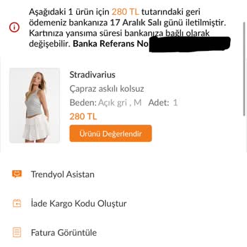 Trendyol Ve Stradivarius'tan Eksik Ve Defolu Ürün Sorunu