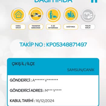 Teslimat Gecikmesi: Dağıtımda Gözüken Paket Hala Ulaşmadı