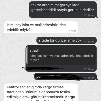 Yanlış Adrese Teslim Edilen Sipariş Ve İade Sorunu