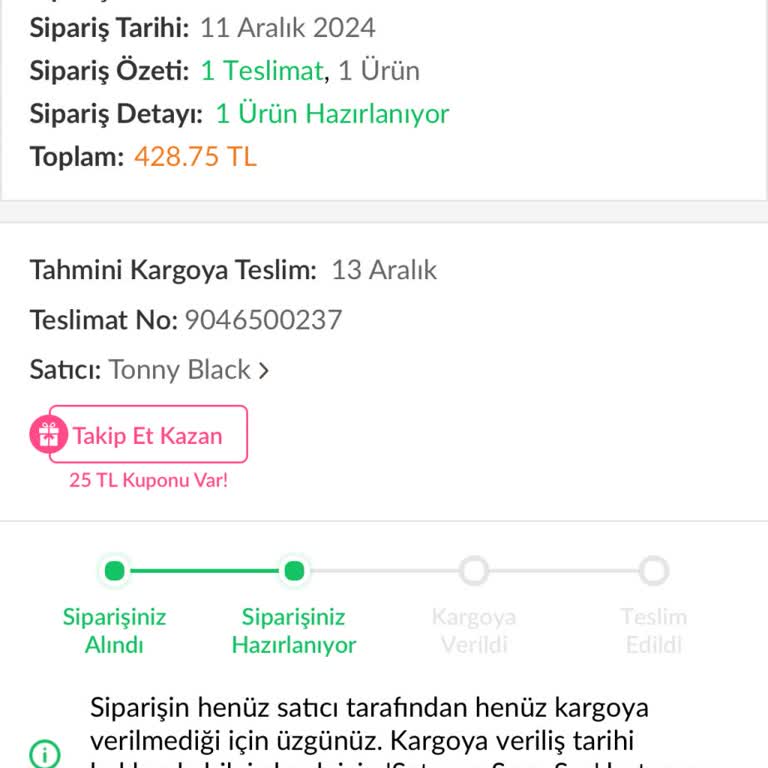 Trendyol'da Kargo Ve İade Sorunu