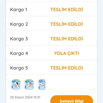 Ebebek'ten Sipariş Edilen Bebek Sütü Teslim Edilmedi