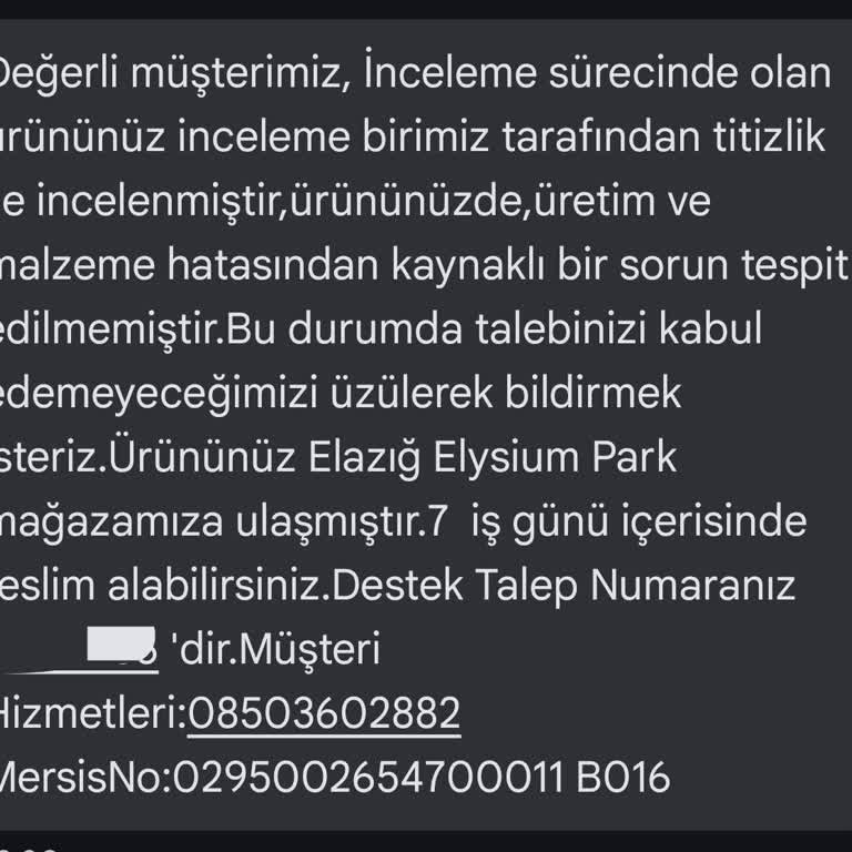 Montta Üretim Hatası Ve Yetersiz İnceleme