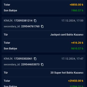 Vaycasino Hesap Bakiyemi Sıfırlamış