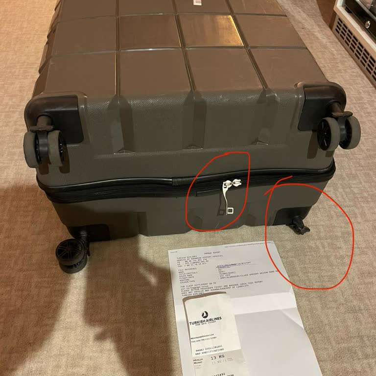 THY Bagaj Hasarı Ve Çözüm Sürecindeki Belirsizlik