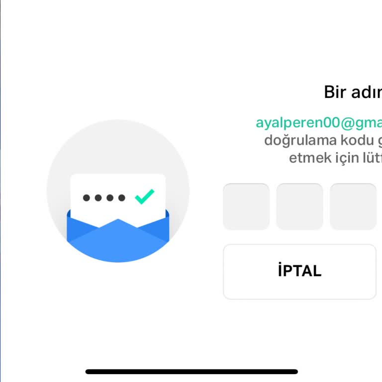 Mail Adresime Kod Gelmemesi Sorunu
