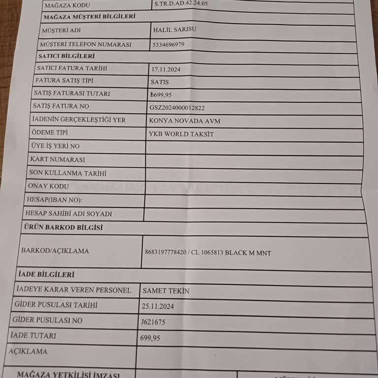İade Sürecinde Gecikme Ve Para İadesi Sorunu