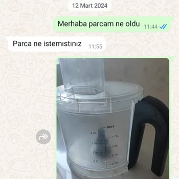 Robotun Plastik Aksamı İçin Beklenen Parça Gelmedi