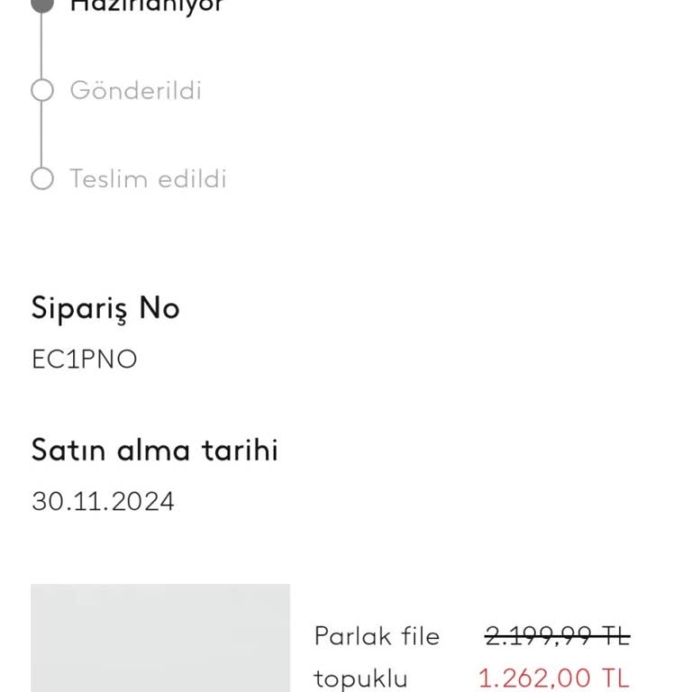 Sipariş Gecikmesi Ve Yetersiz Müşteri Hizmetleri
