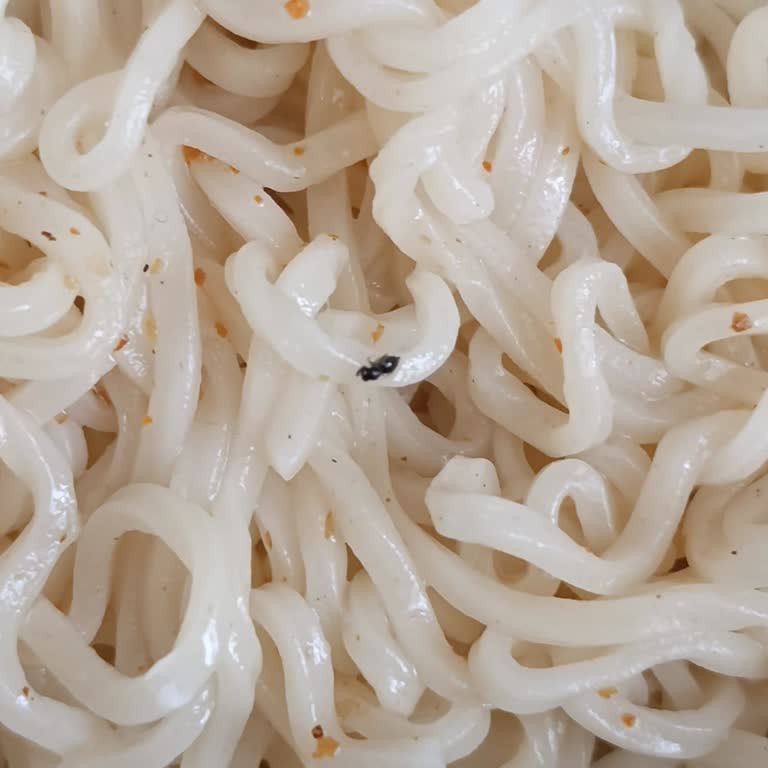 indomie Noodle'da Böcek Şoku!
