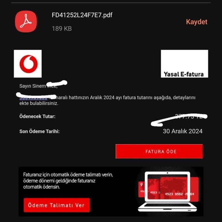 Yanlış Fatura Gönderimi Ve Kişisel Veri İhlali
