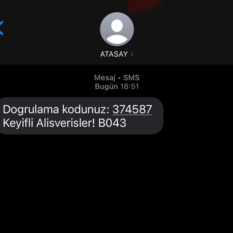 Yetkisiz Doğrulama Kodu Alımı Hakkında Bilgi Talebi
