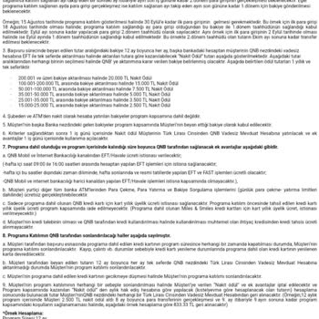 QNB Finansbank Kampanya Şartlarını İhlal Etti