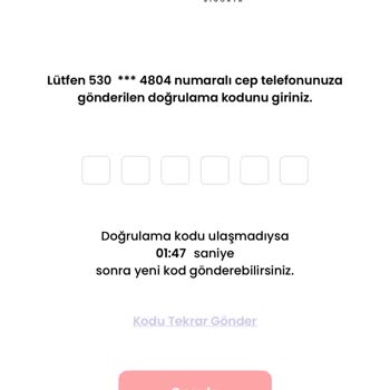 Mobil Uygulama Güvenlik Kodu Sorunu