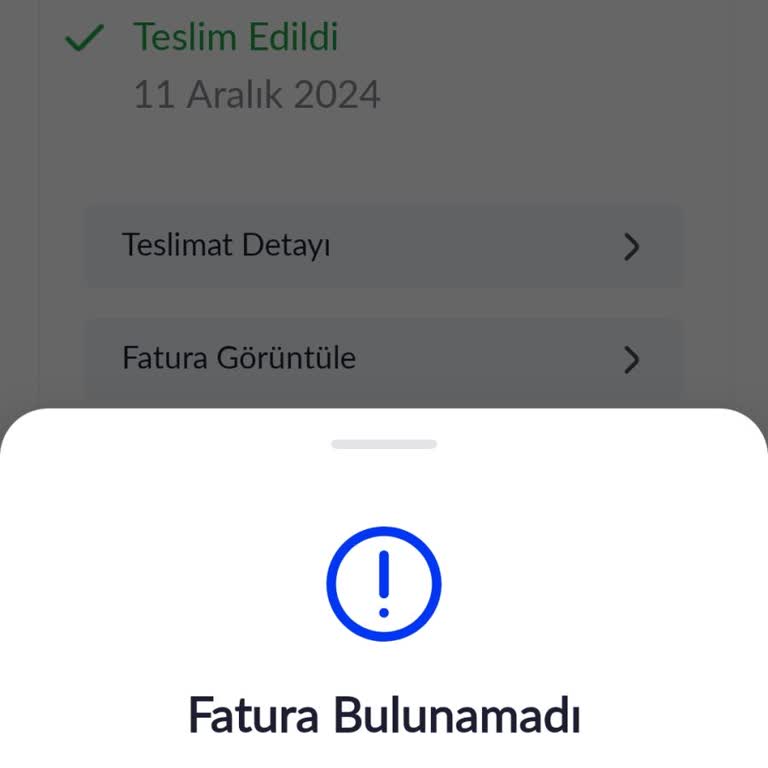 Eksik Gönderilen Ürünler Ve İletişim Sorunu