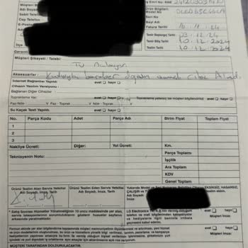 LG TV Servis Hatası Ve Müşteri Mağduriyeti