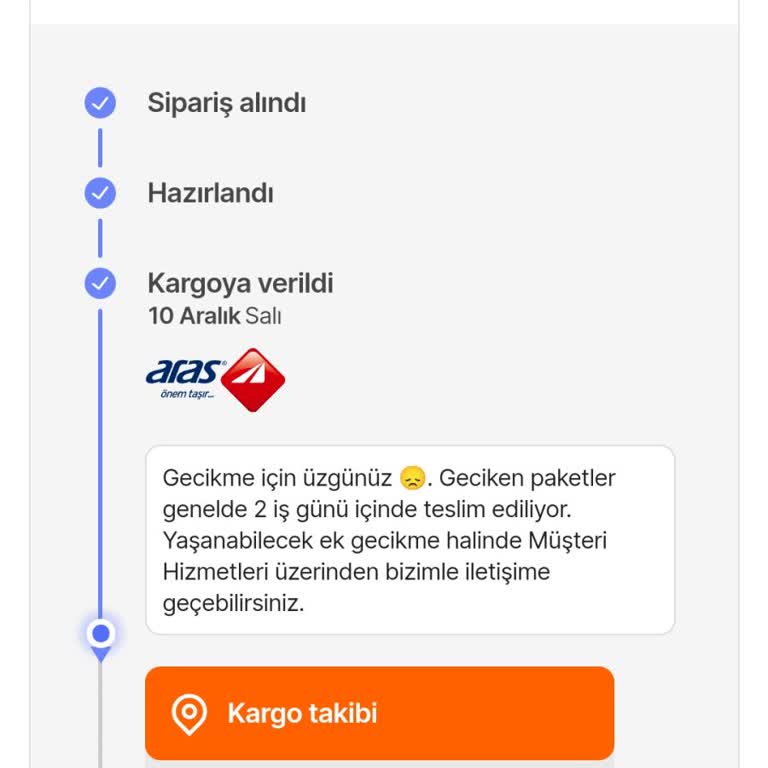 Kargo Gecikmesi Ve Mağaza Ulaşım Sorunu