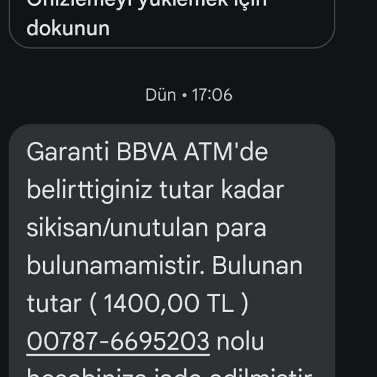 ATM'de Kaybolan Para Ve Eksik İade Sorunu