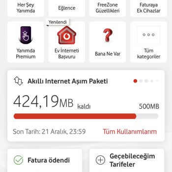Vodafone'un Ekstra Ücretlendirme Sorunu
