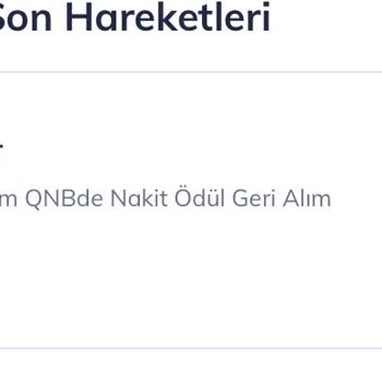 QNB'nin Hatalı Kampanya Geri Ödemesi Müşterileri Mağdur Ediyor