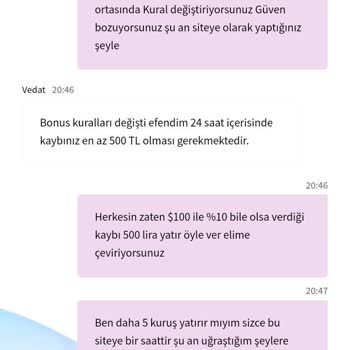Onwin Sitesinde Ani Kural Değişiklikleri Ve Kayıp Bonusu Sorunu