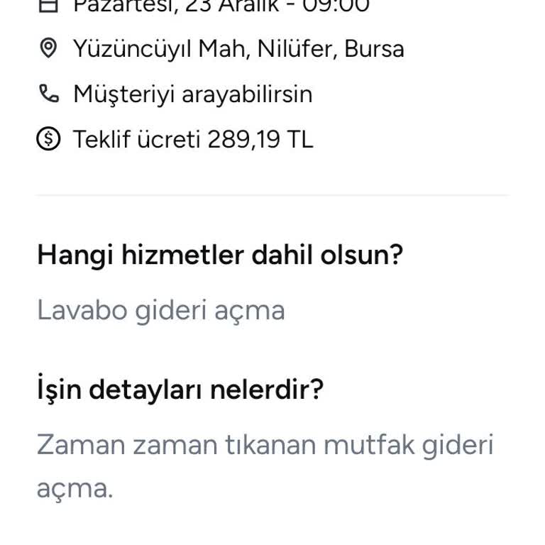Teklif Bedeli Sorunu Ve Yetersiz Destek