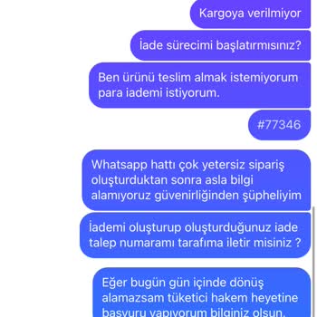 Viscomfort'tan Aldığım Hizmet Hayal Kırıklığı Yarattı