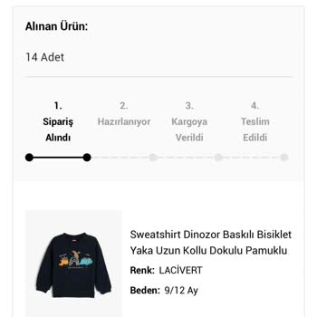 Koton Online'da Stok Sorunu Ve İptaller