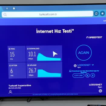 İnternet Hızı Düşüklüğü Ve TV'de Donma Sorunu