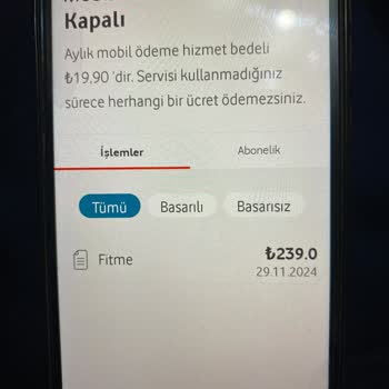 Vodafone Fitme Üyeliği İptal Sorunu Ve Müşteri Hizmetleri Desteği