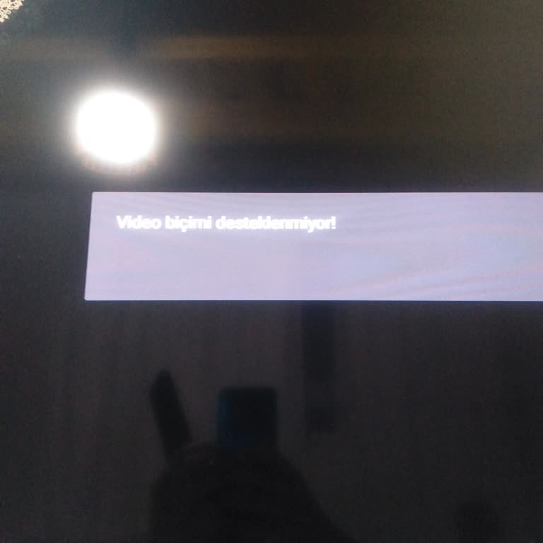 Smart TV'nin Video Oynatma Sorunu