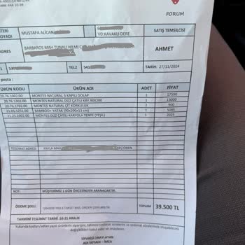 Çilek Mobilya'dan Gelen Tehdit Ve Teslimat Kabusu