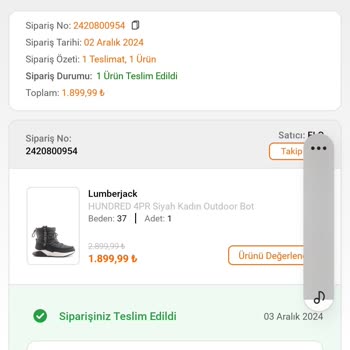 Lumberjack Ürününde İlk Gün Yırtılma Sorunu