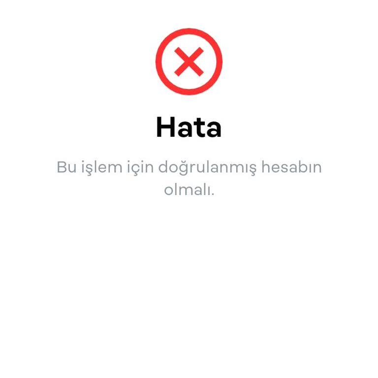 Papara Hesabımda Doğrulama Sorunu