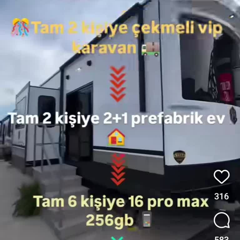 Port. Karavanprefabrik Çekiliş Yanıltıcılığı!