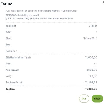 Viagogo'dan Alınan Biletlerin İadesi Yapılmadı