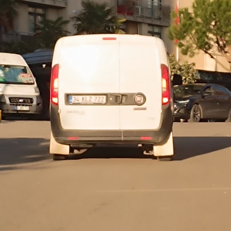 Beko Servis Aracının Tehlikeli Sürüşü Ve Kaza