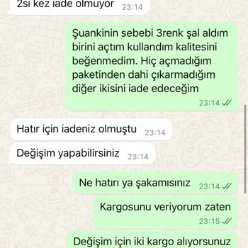 Şok Edici Saygısızlık: Kalitesiz Şallar Ve Firma Tavrı