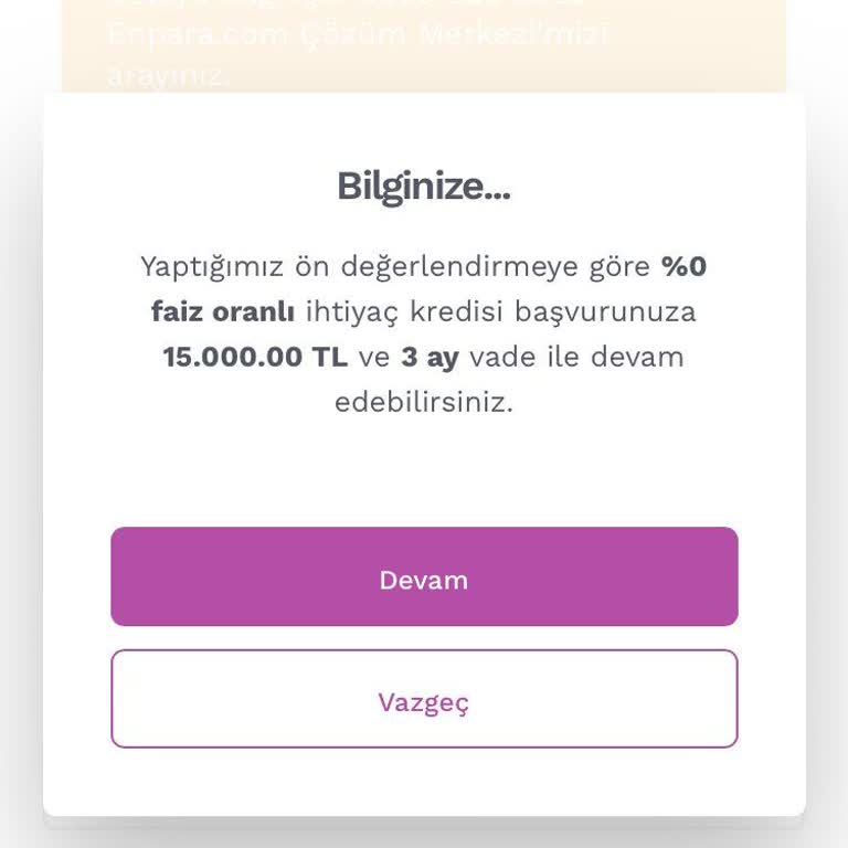 Enpara Kredi Başvuru Sürecinde Yaşanan Sorunlar!