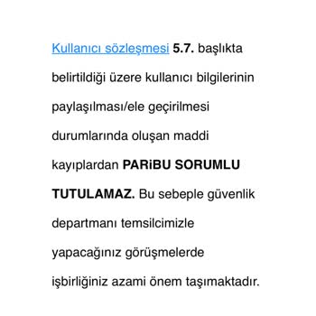 Paribu'dan Gelen Şüpheli Çağrı Ve Güvenlik Sorunu