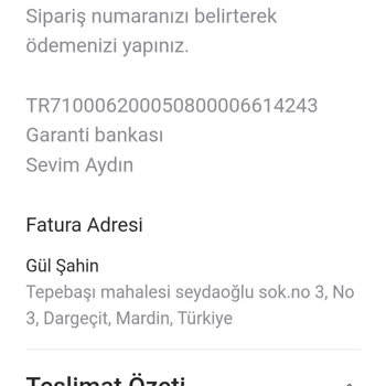 Ürün İptalinde Yaşanan Sorun