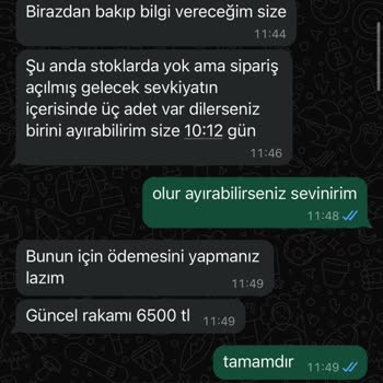 BRN Motorlu Araçlardan Aldatıcı Satış Ve İletişimsizlik