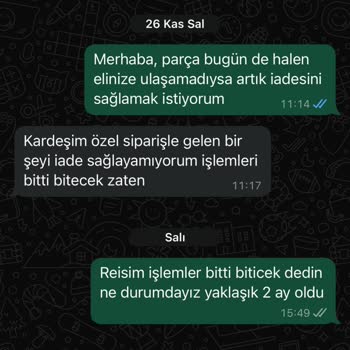 BRN Motorlu Araçlardan Aldatıcı Satış Ve İletişimsizlik