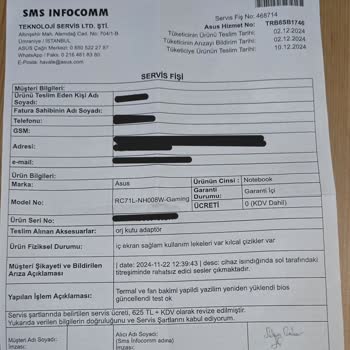 Teknik Servis Sorunları ve Müşteri Memnuniyetsizliği