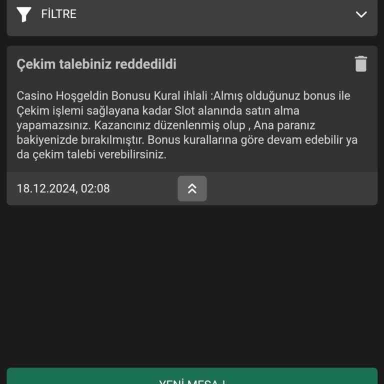 Kaldırım Altı Site: Bonus Çevriminde Haksız Red
