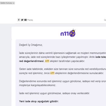 N11'de İade Talebi Krizi: Güvenimiz Sarsıldı!