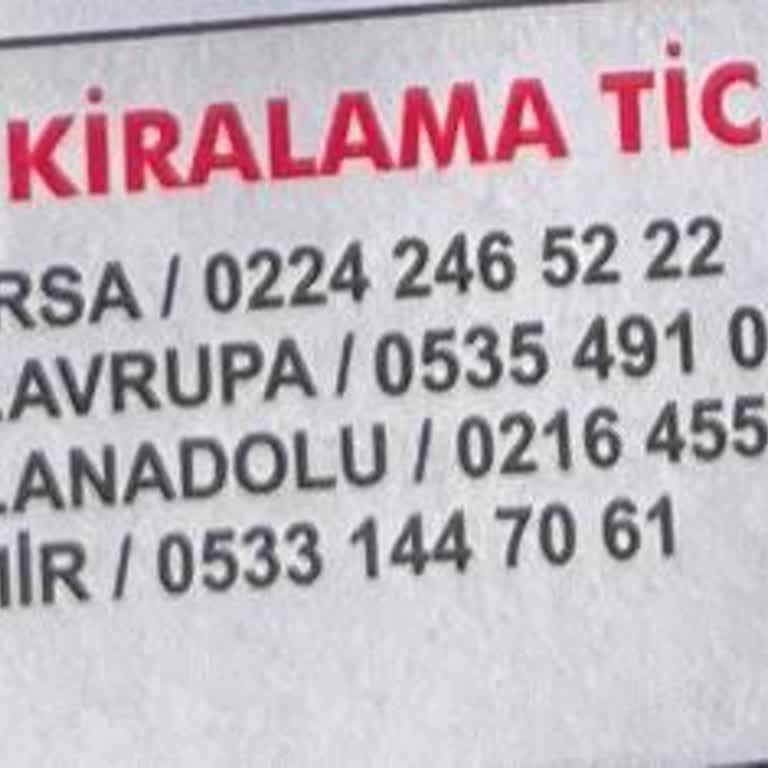 Haksız Kazanç Peşindeki Merdivenaltı Rent A Car Firması