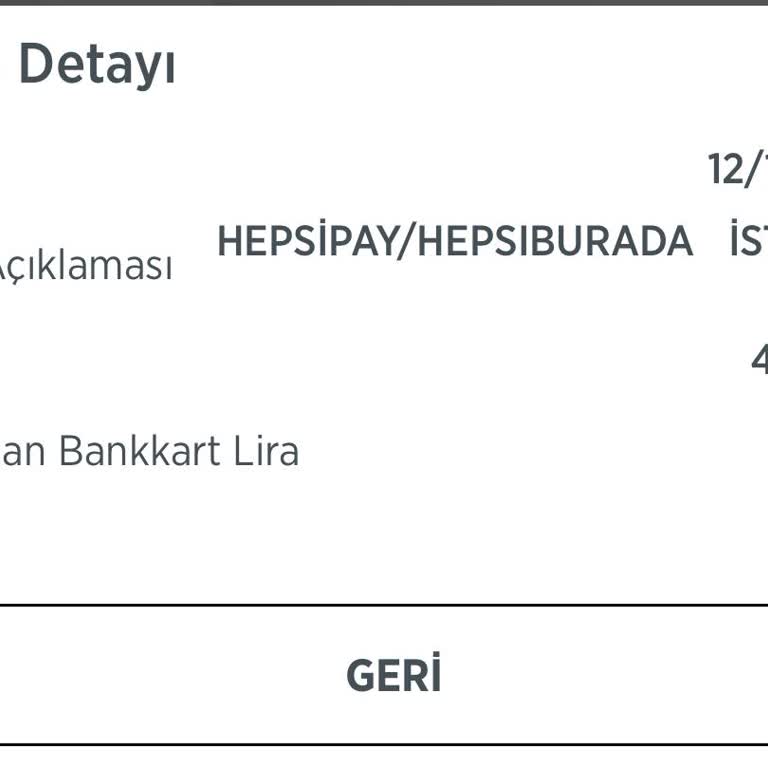 Kredi Kartımdan Bilgim Dışında Çekilen Ücret Hakkında Yardım Talebi