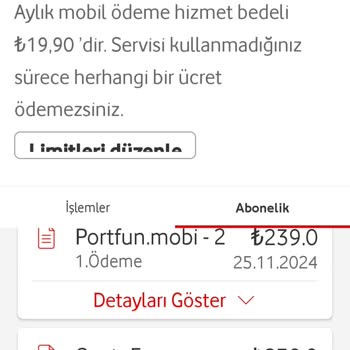 Mobil Ödeme Ve Abonelik Sorunu