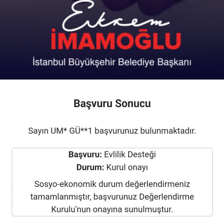 Evlilik Destek Başvurumuz Neden Halen Onaylanmadı