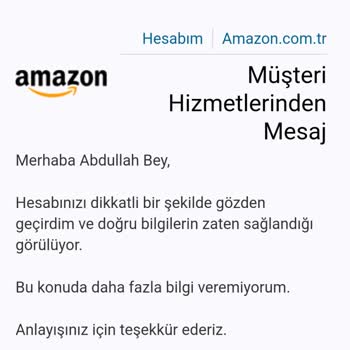Amazon Türkiye İade Süreci Fiyaskosu